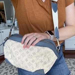 Louis V L.E Denim Speedy